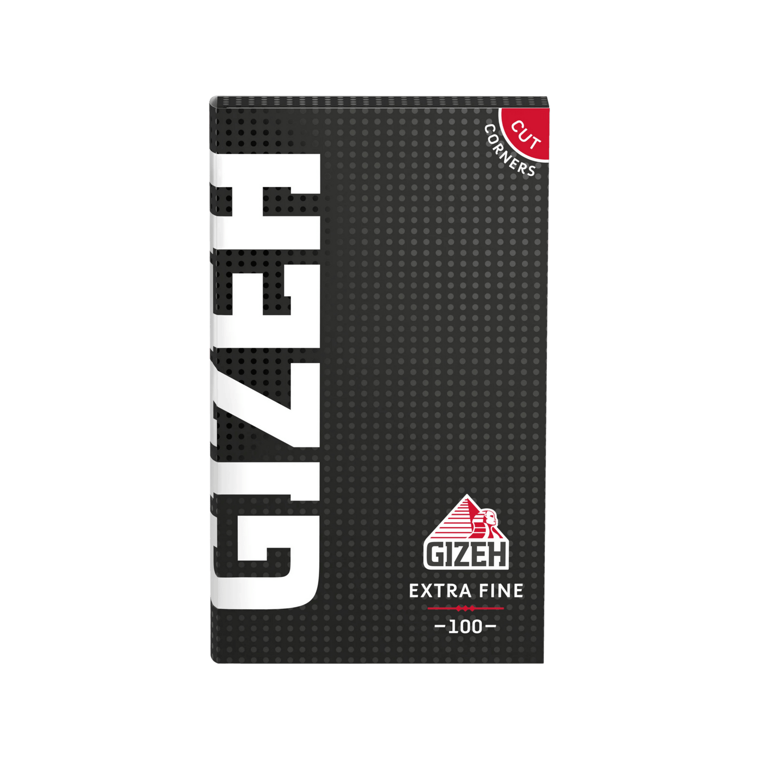 GIZEH Black DW Extra Fine Zigarettenpapier Heft mit 100 Blatt