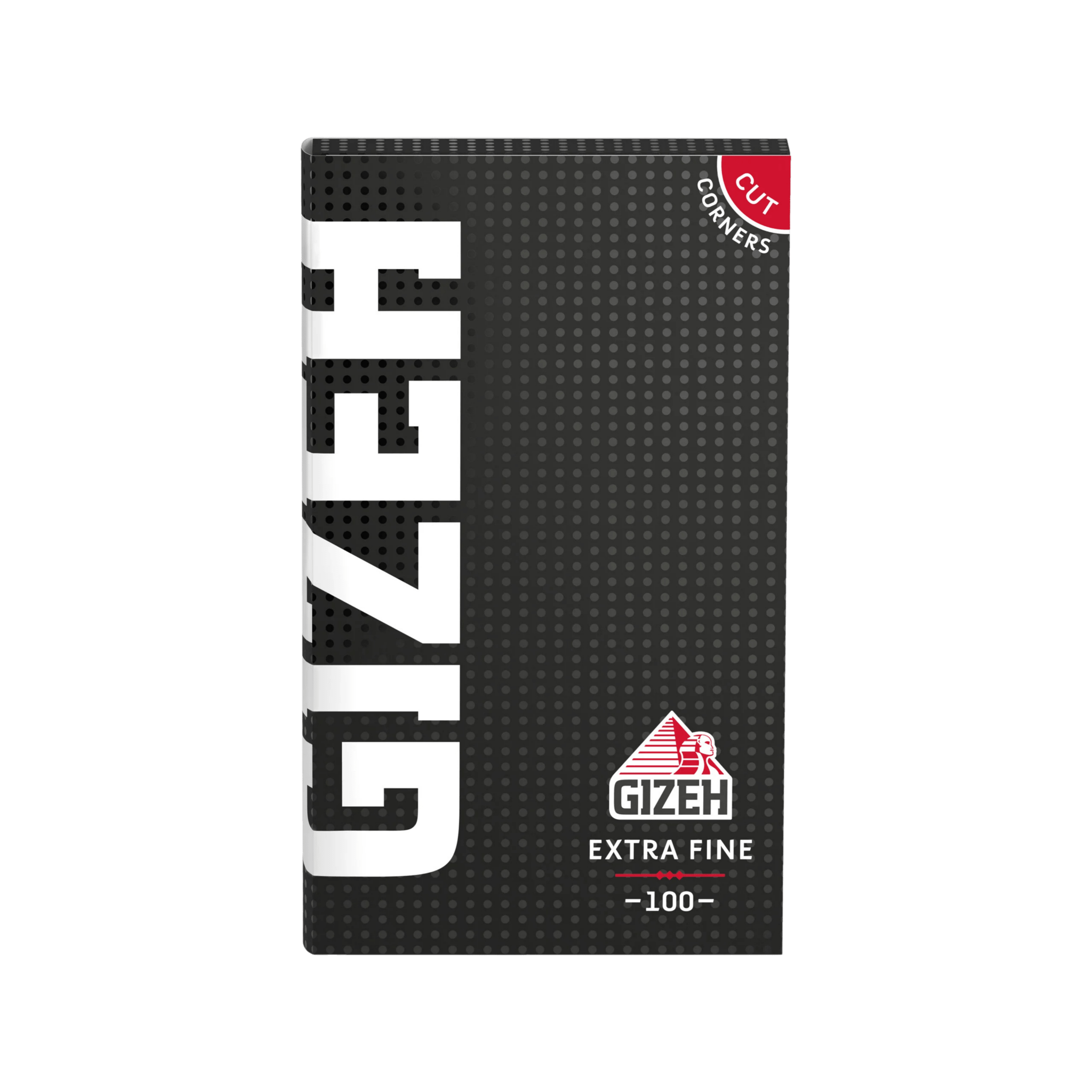 GIZEH Black DW Extra Fine Zigarettenpapier Heft mit 100 Blatt