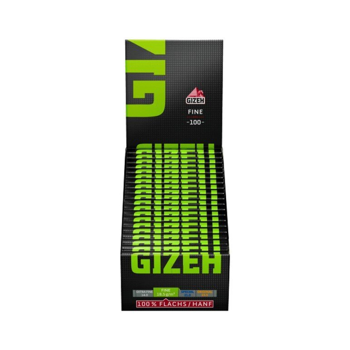 GIZEH Black DW Fine Display mit 20 Heftchen à 100 Blatt