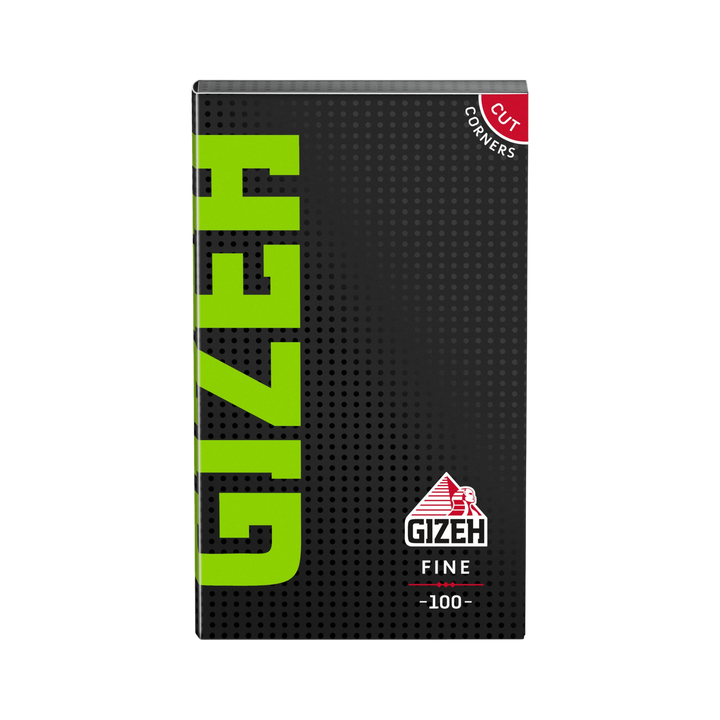 GIZEH Black DW Fine Zigarettenpapier Heft mit 100 Blatt
