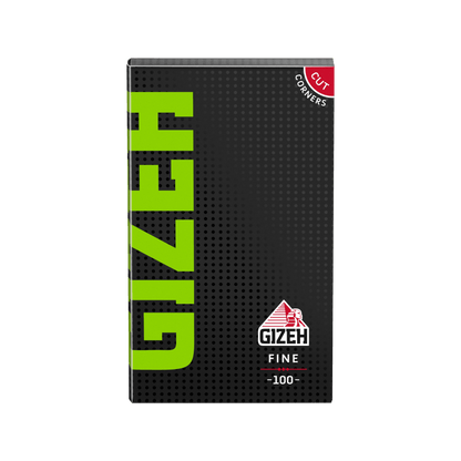 GIZEH Black DW Fine Zigarettenpapier Heft mit 100 Blatt