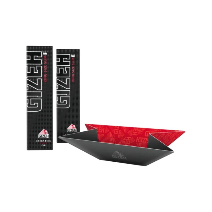 GIZEH Black King Size Slim Display mit 25 Packungen