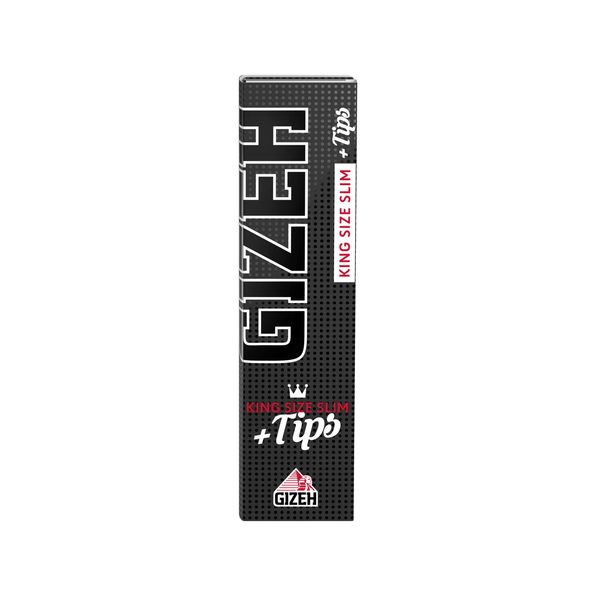 GIZEH Black King Size Slim + Tips Kombi-Heft mit Papers und Filtertips
