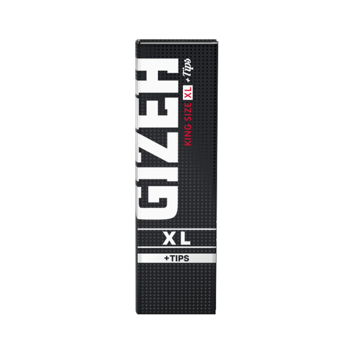Gizeh Black King Size XL Blättchen mit Tips, 26 Stück