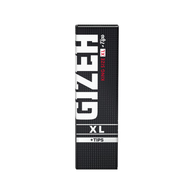 Gizeh Black King Size XL Blättchen mit Tips, 26 Stück