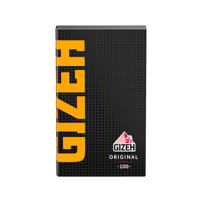GIZEH BLACK Original Zigarettenpapier Packung mit 100 Blatt