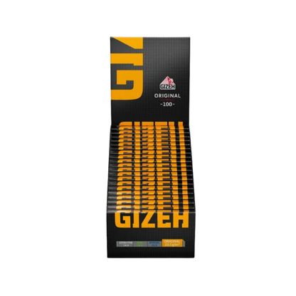 GIZEH BLACK Original Display mit 20 Packungen à 100 Blatt