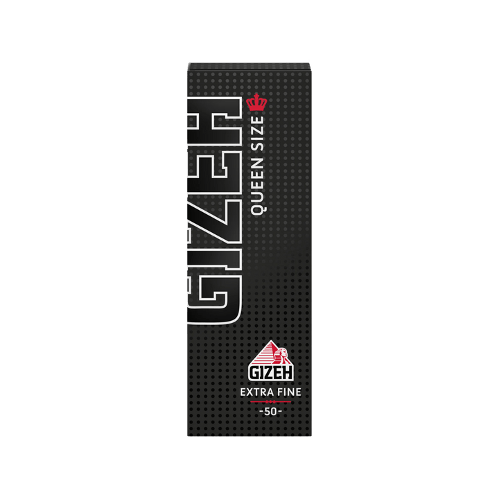 GIZEH Black Queen Size Papers 50 Blatt im Heftchen