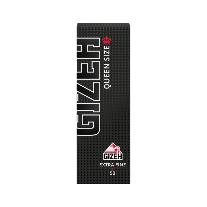 GIZEH Black Queen Size Papers 50 Blatt im Heftchen