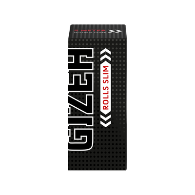 GIZEH Black Rolls Slim King Size 5 m Packung Frontansicht
