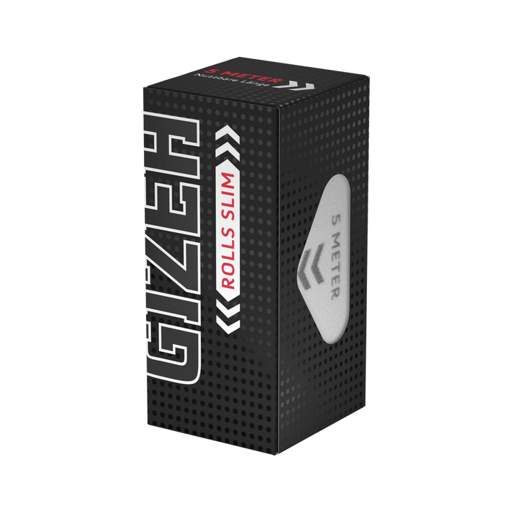GIZEH Black Rolls Slim King Size 5 m Rollpapier in der Packung