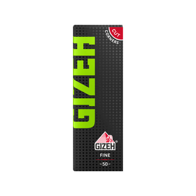 Gizeh Black SW Fine Blättchen, 25 Stück