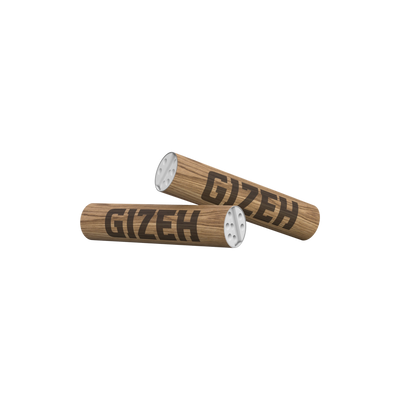 Einzelner GIZEH Brown Aktivkohlefilter 6mm mit Keramikkappen