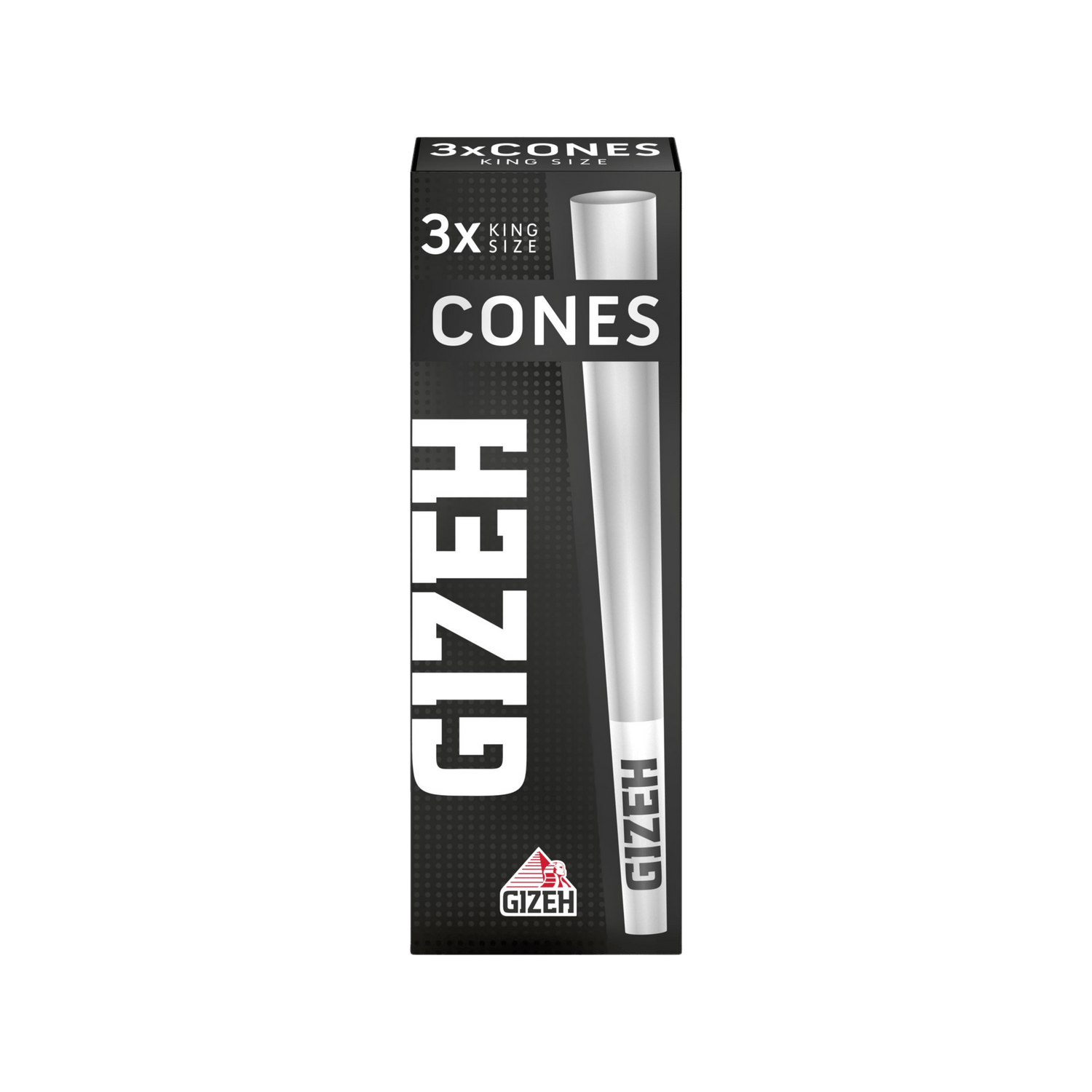 GIZEH - Cones - Black - 3 Stück kaufen bei rauchwerk.ch