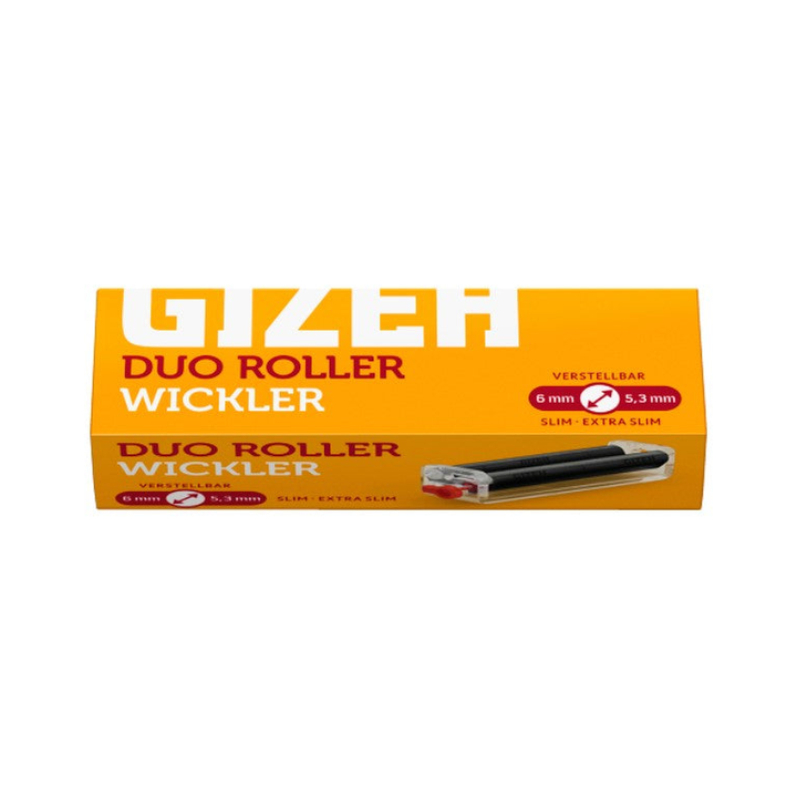 GIZEH Duo Roller Drehmaschine, Display mit 10 Stück