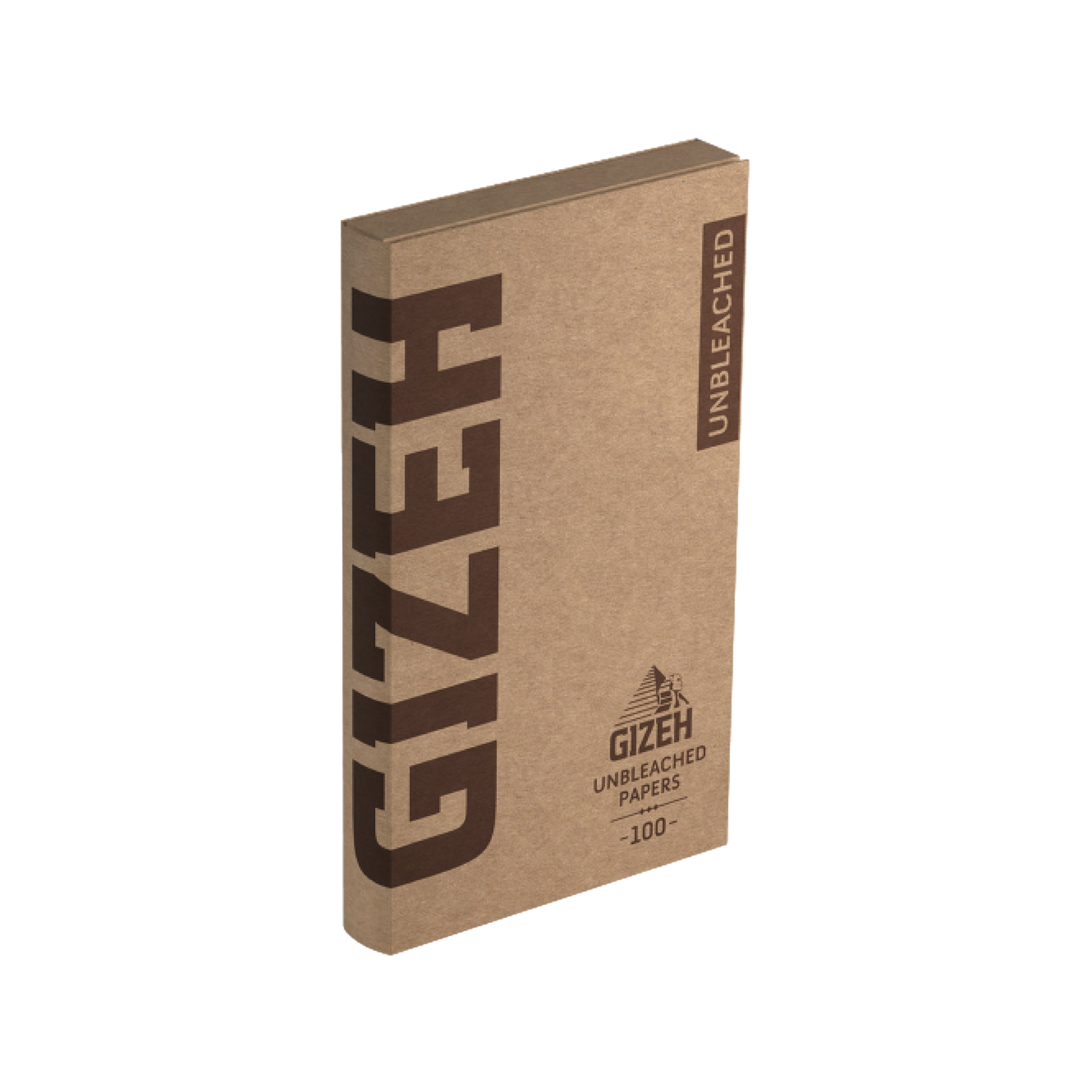 GIZEH DW Extra Fine Unbleached Papers Packung schräg