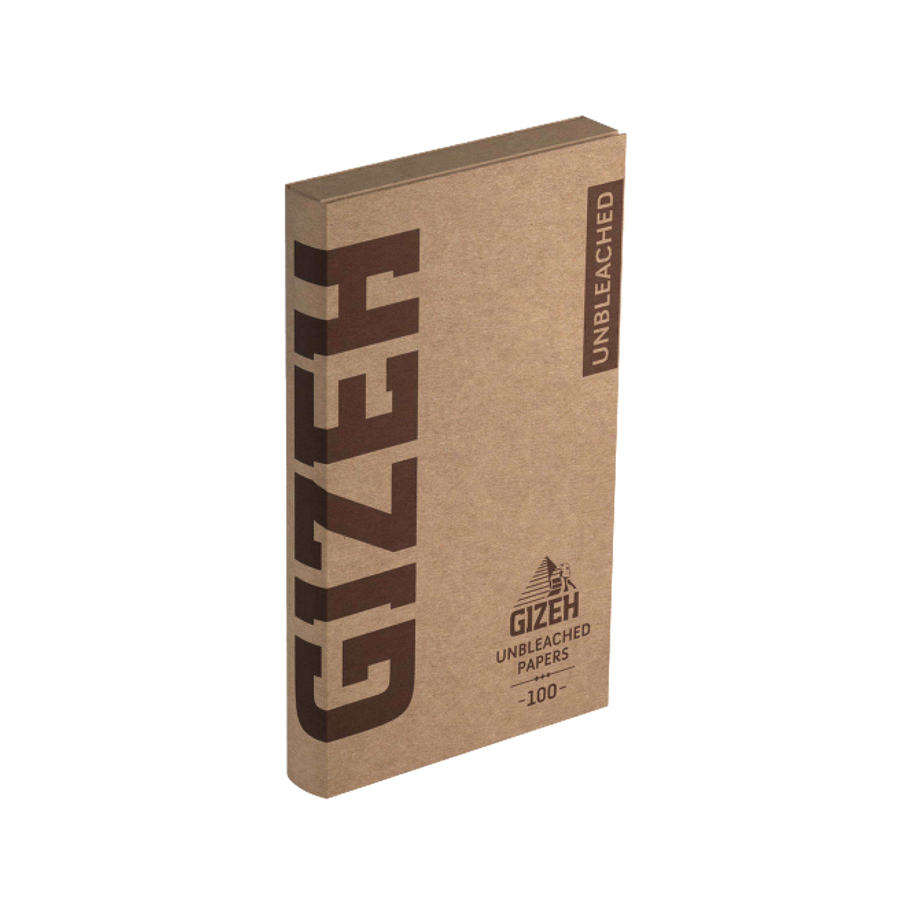 GIZEH DW Extra Fine Unbleached Papers Packung schräg