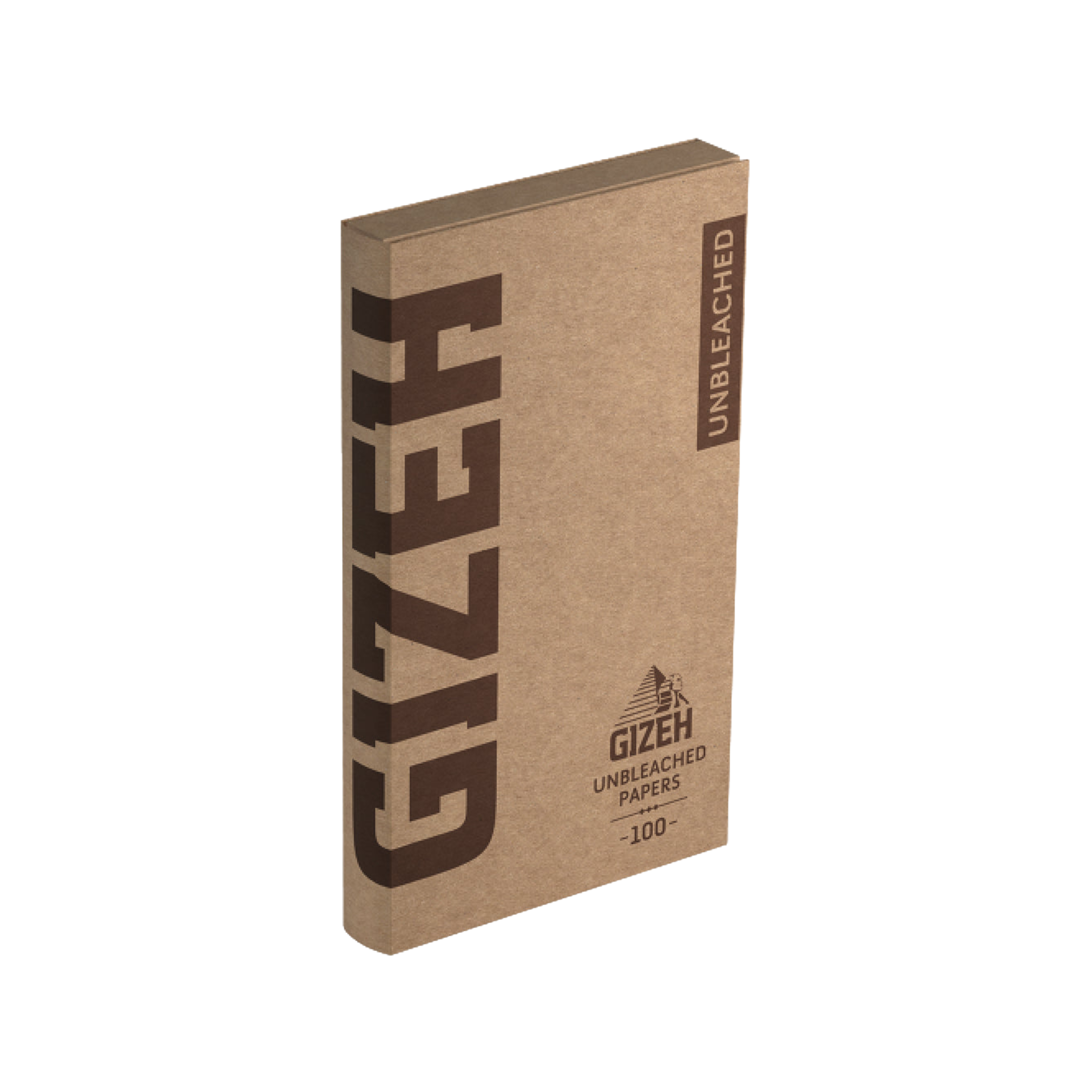GIZEH DW Extra Fine Unbleached Papers Packung schräg