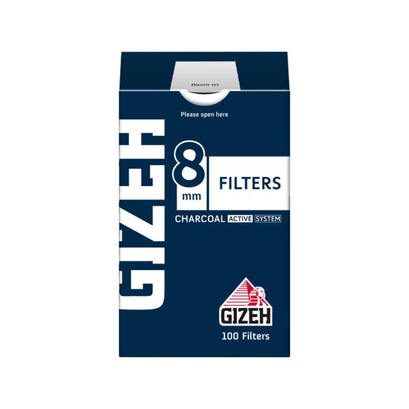 GIZEH - Fein Filter 8mm - 100 Stück kaufen bei rauchwerk.ch