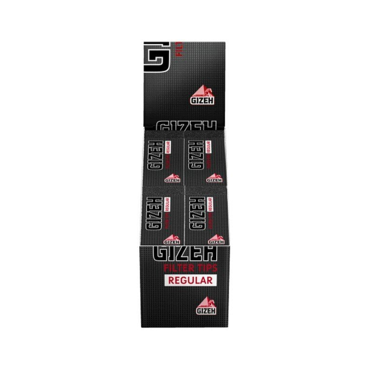 GIZEH Filter Tips Regular Display mit 24 Heftchen