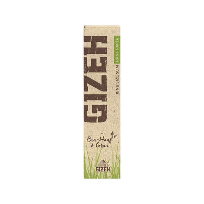 GIZEH Hanf & Gras King Size Slim Papers 34 Blatt
