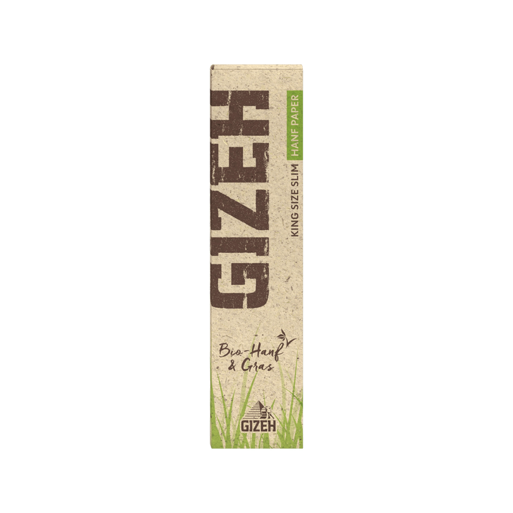 GIZEH Hanf & Gras King Size Slim Papers 34 Blatt
