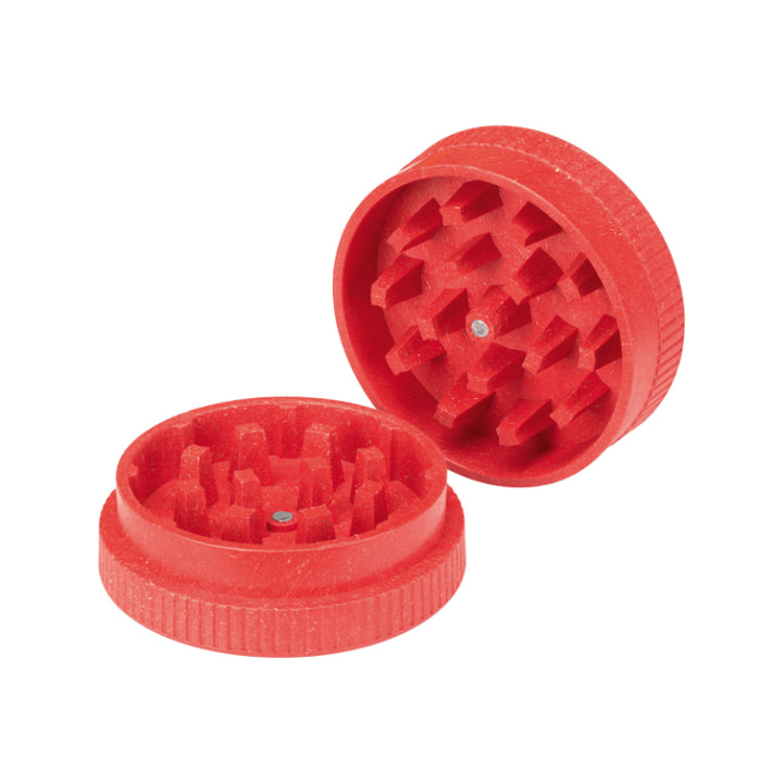 GIZEH Hemp Grinder aus Hanf, 2-teilig, 55 mm, Display mit 24 Stück