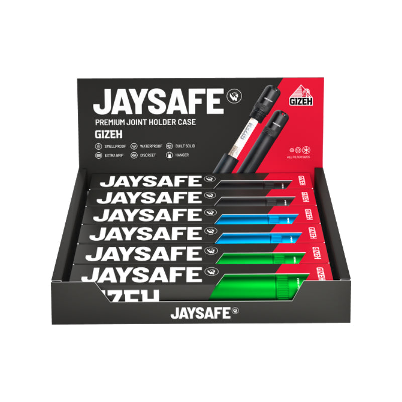 Gizeh Jaysafe farbige Aufbewahrungsdosen, 6 Stück