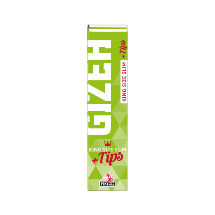 GIZEH King Size Slim + Tips Super Fine Heftchen