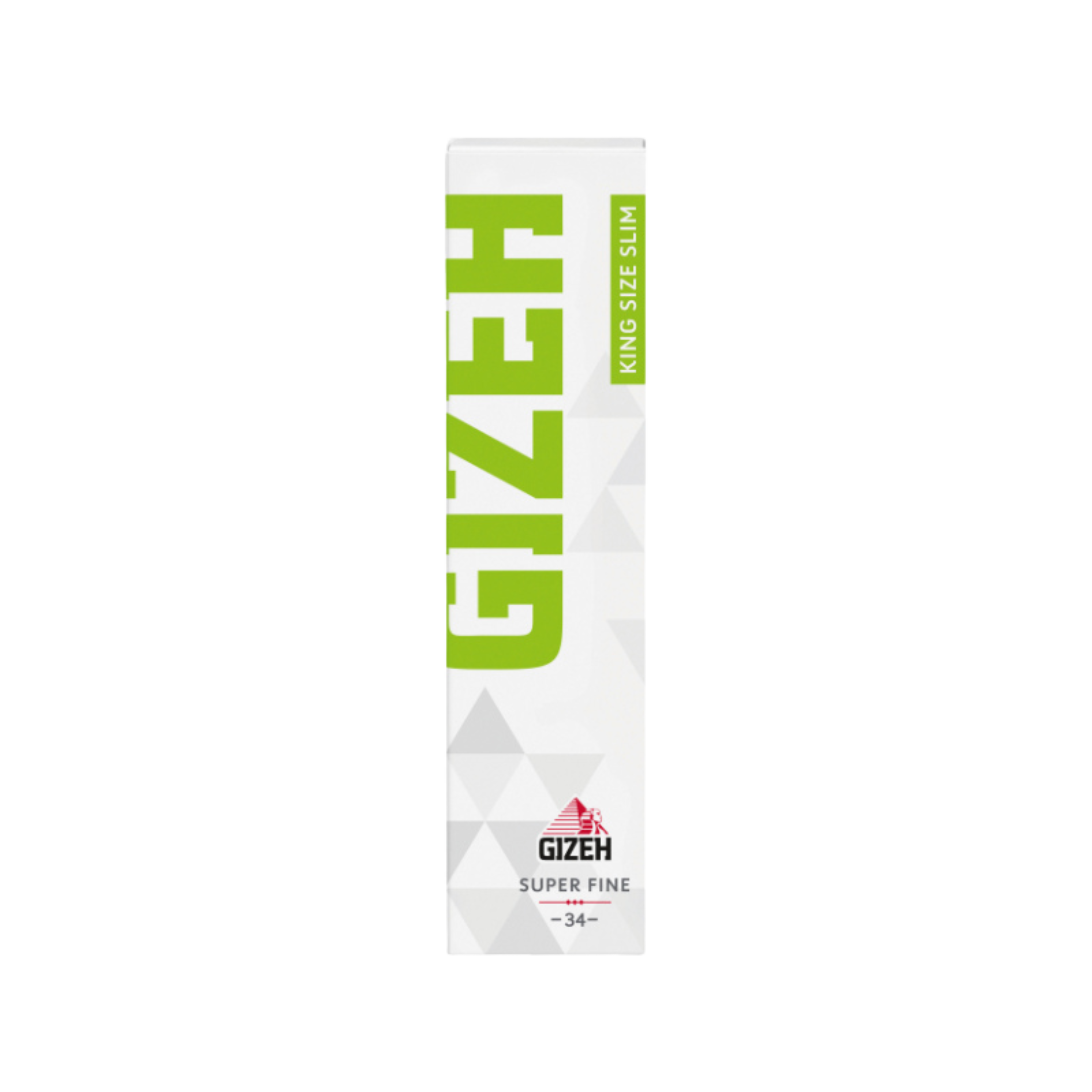 GIZEH King Size Slim Super Fine Papers Packung 34 Blatt