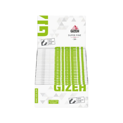 GIZEH King Size Slim Super Fine Display mit 50 Heftchen