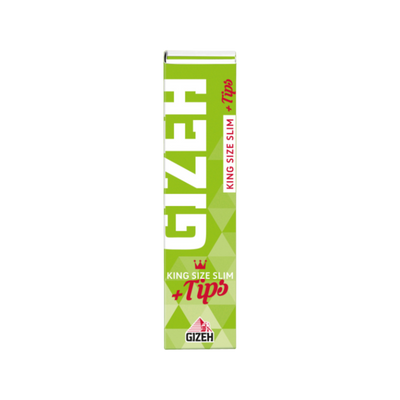 GIZEH King Size Slim + Tips Super Fine Heftchen