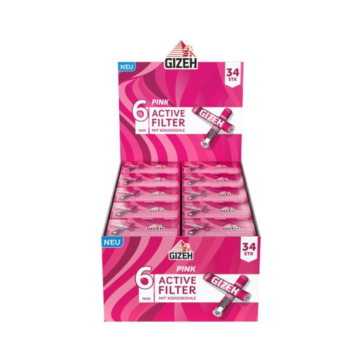 GIZEH Pink Active Filter 6 mm Display