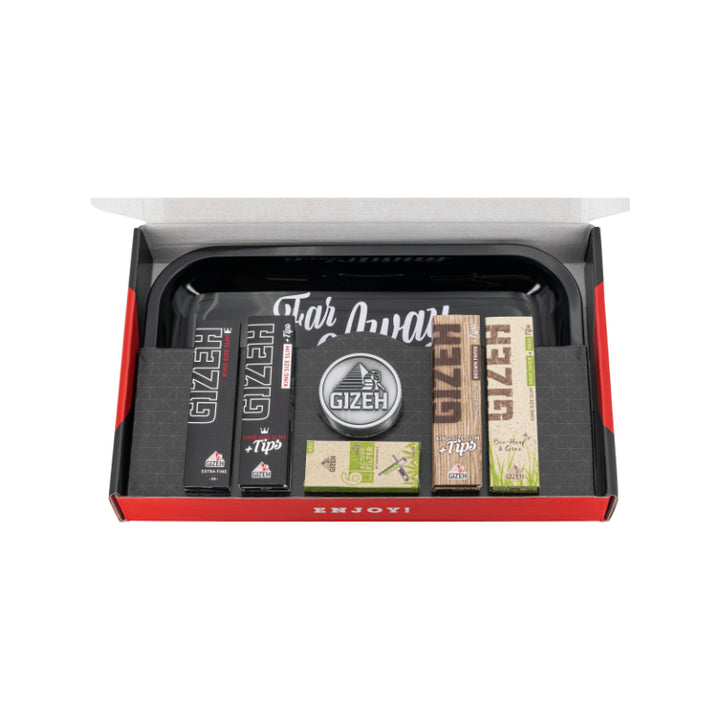 GIZEH Premium Rolling Kit Grösse L – Dreh-Set mit Unterlage