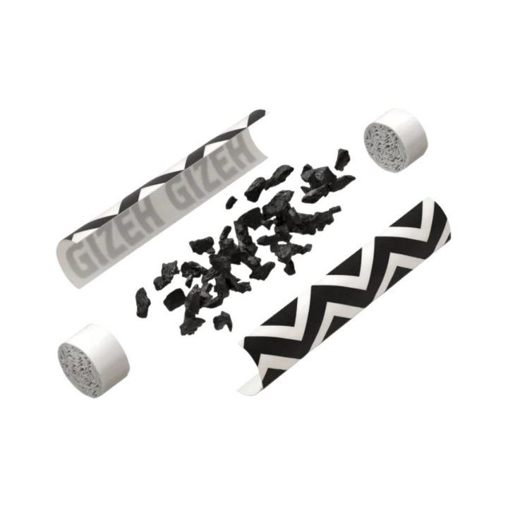 Detailansicht der GIZEH ProCell 6 mm Aktivkohlefilter