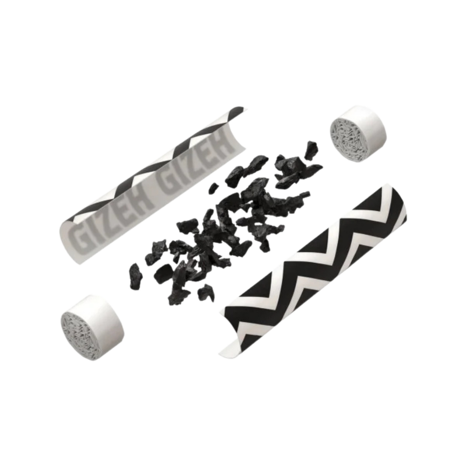 Detailansicht der GIZEH ProCell 6 mm Aktivkohlefilter