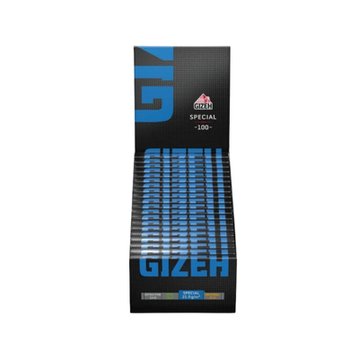 GIZEH Special Black Display mit 20 Packungen à 100 Blatt