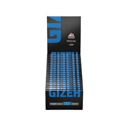 GIZEH Special Black Display mit 20 Packungen à 100 Blatt