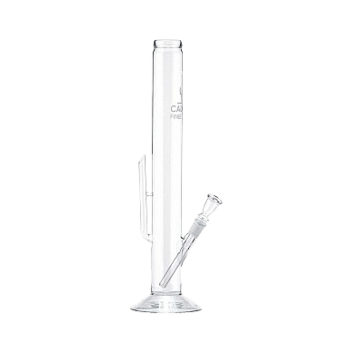 Glas Bong Cactus 46 cm, transparent mit Gravur