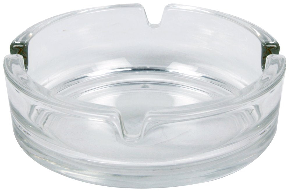 Glas-Aschenbecher glasklar, 10.5 cm, 6 Stück