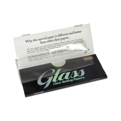 Glass Clear King Size Blättchen, 40 Stück