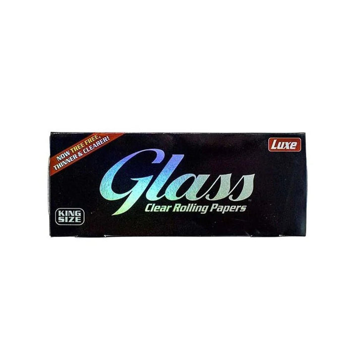 GLASS Clear Rolling Papers King Size, 40 transparente Blättchen