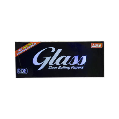 Glass Clear King Size Blättchen, 40 Stück