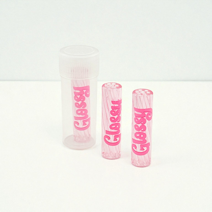 Glossy Glass Glas Tip mit Silikon-Baggy Detailansicht