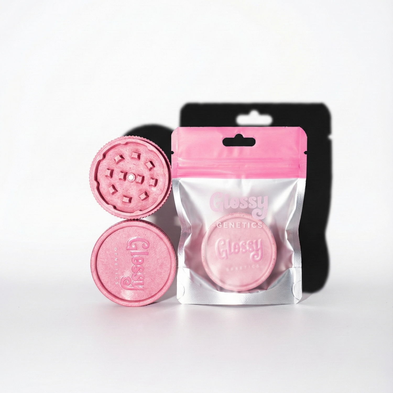 Glossy Genetics Glossy Grinder 55 mm mit Magnetverschluss