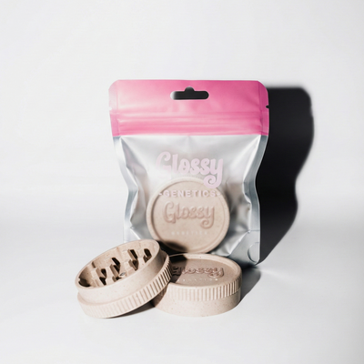 Glossy Genetics Nude Grinder 55 mm in Nude-Optik