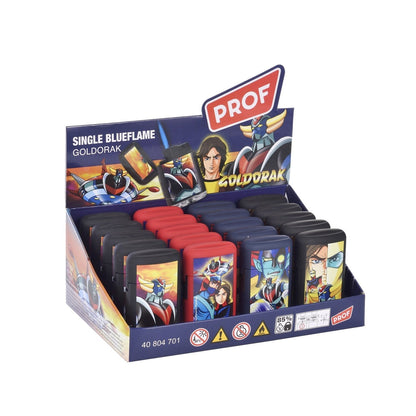 Goldorak Jetflame Blue Flame Display 20 Stück, 4 Modelle