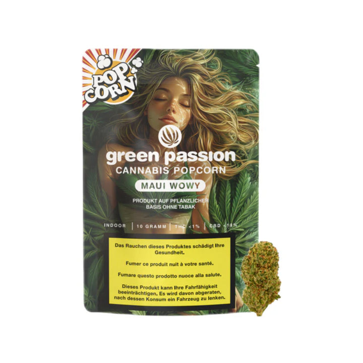 Green Passion Maui Wowy Popcorn – CBD-Blüten, 10 g
