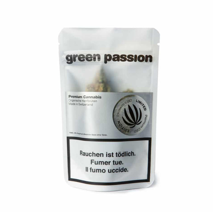 Green Passion Orange Passion Indoor CBD-Blüten, 2 g