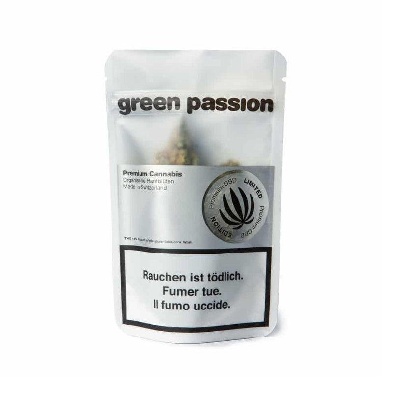 Green Passion Orange Passion Indoor CBD-Blüten, 2 g